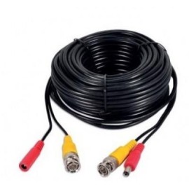 CABLE DE VIDEO QIAN QCV1701 YAO, 18 MTS, CONEXION BNC Y ENERGIA QCV1701 QCV1701 EAN 7503024642131UPC