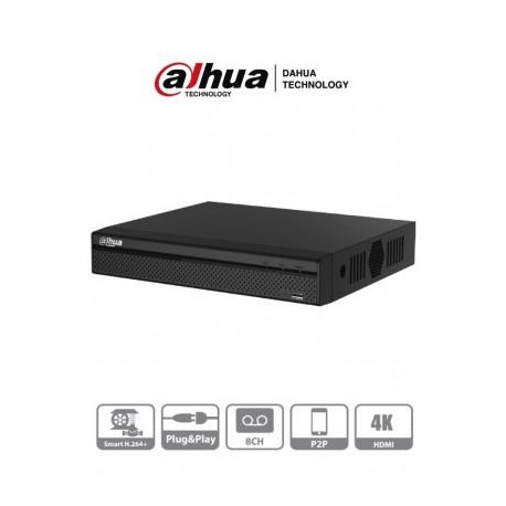 XVR HDCVI  Dahua Technology DH-XVR5108HS-4KL-X, 12 DH-XVR5108HS-4KL-X XVR5108HS-4KL-X EAN 6939554933912UPC