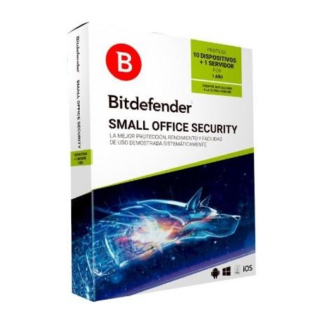 Antivirus BITDEFENDER Small Office Security, 10 usuarios +1 servidor, Small Office Security Small Office Security TMBD-053 EAN 