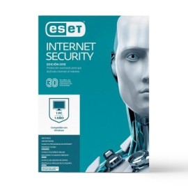 Antivirus ESET Internet Security, 1 licencia, 1 Año(s), Caja Internet Security TMESET-204EAN 8588008130308UPC