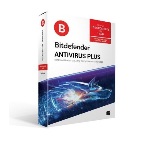 Antivirus BITDEFENDER TMBD-404, 10 licencias, 1 Año(s) TMBD-404 TMBD-404 EAN 8759854142788UPC