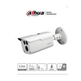 CAMARA BALA DAHUA HDCVI 4MP 3.6 MM 84Â° IR 80 MTS IP67 (HFW1400D36)