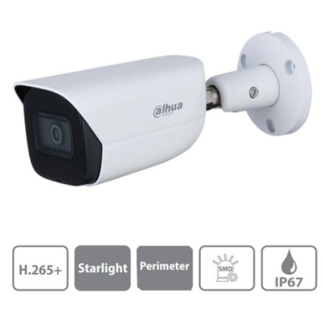 CAMARA BALA DAHUA IP IA 4MP MICRO INTEGRA IR 50 MT IP67(HFW3441E-SA)