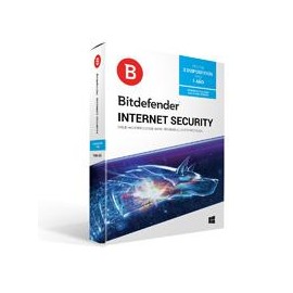 BITDEFENDER INTERNET SECURITY, 3 USUARIO 1 AÑO DE VIGENCIA (CAJA)