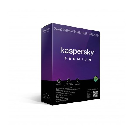 Kaspersky Premium 10 Dispositivos 1 Año (Total Security) KL1047Z5KFS-22 KL1047Z5KFS-22 EAN UPC 787790342700